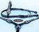 Show Tack Bridle Western Leather Rodeo Headstall Breast Collar 8539