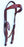 Show Tack Bridle Western Leather Rodeo Headstall  8541H