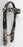Show Tack Bridle Western Leather Rodeo Headstall  8547H