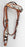 Show Tack Bridle Western Leather Rodeo Headstall  8550H