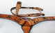 Show Tack Bridle Western Leather Rodeo Headstall Breast Collar 8585