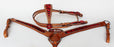 Horse Tack Bridle Western Leather Headstall Breast Collar 8801B