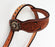 Horse Show Bridle Western Leather Rodeo Headstall Red Cross Tack Carved 8830HA