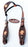 Horse Show Tack Bridle Western Leather Headstall Orange 8910H