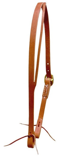 Horse Harness Leather Adjustable Split Ear Bridle w/ Tie Ends 975H1065