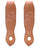 Amish USA Horse Tack Hermann Oak Leather Slobber Straps 975H2005