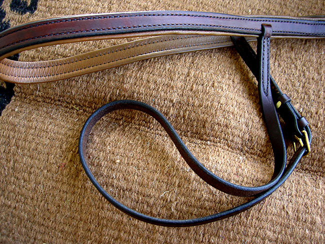 Horse Amish Made In USA Bridle Leather Padded  Breast Collar 975TB780