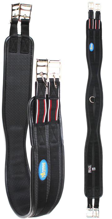 Horse English Riding Neoprene Girth Cinch Neoprene Non-Slip Tack Black 9766