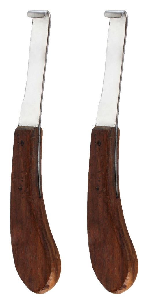 Lot of 2 Horse Hoof Care Right Handed Wood Handle 98410