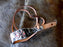 Horse Show Bridle Western Leather Barrel Racing Tack Rodeo Noseband  99100